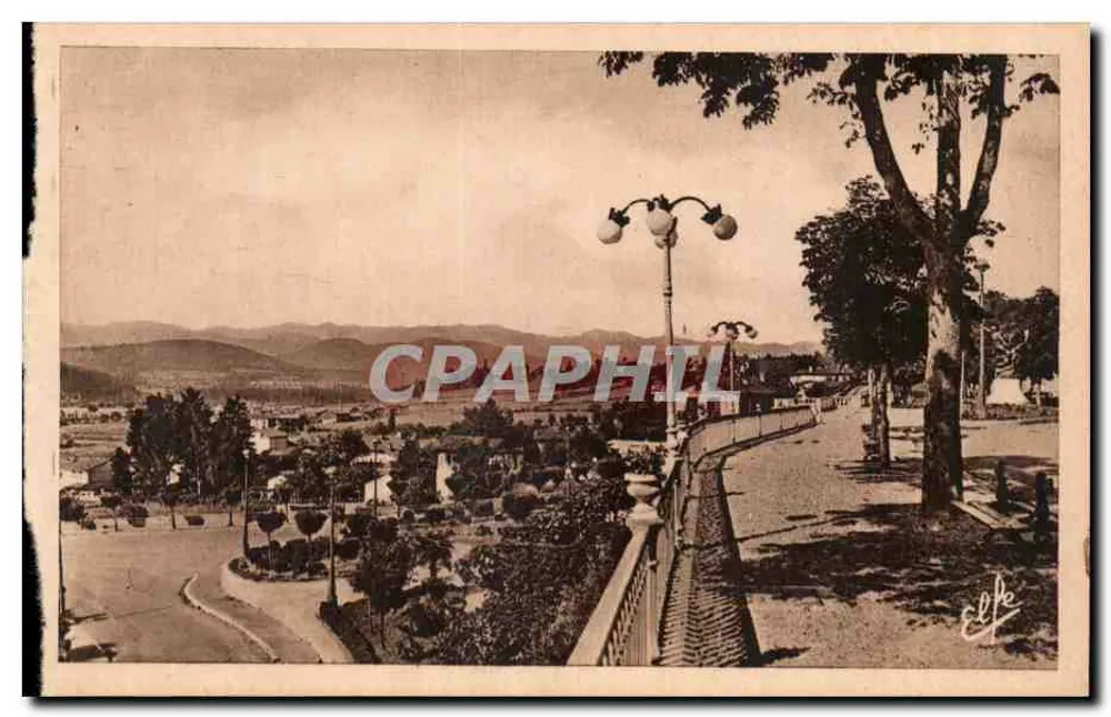 Saint-Gaudens — Le Boulevard du Midi — Blick über die Pyrenäen — Édition Labouche Frères - Vorderseite