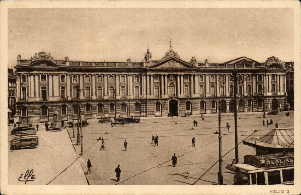 Toulouse - Fassade des Capitole — Héliogravure "Elife" Nr. 2 - Vorderseite