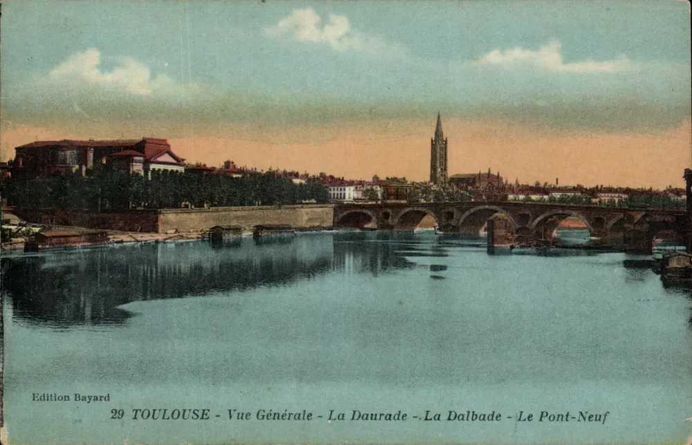 Toulouse - Allgemeiner Blick - La Daurade - La Dalbade - Der Neubruecke — Edition Bayard, Nr. 29 - Vorderseite