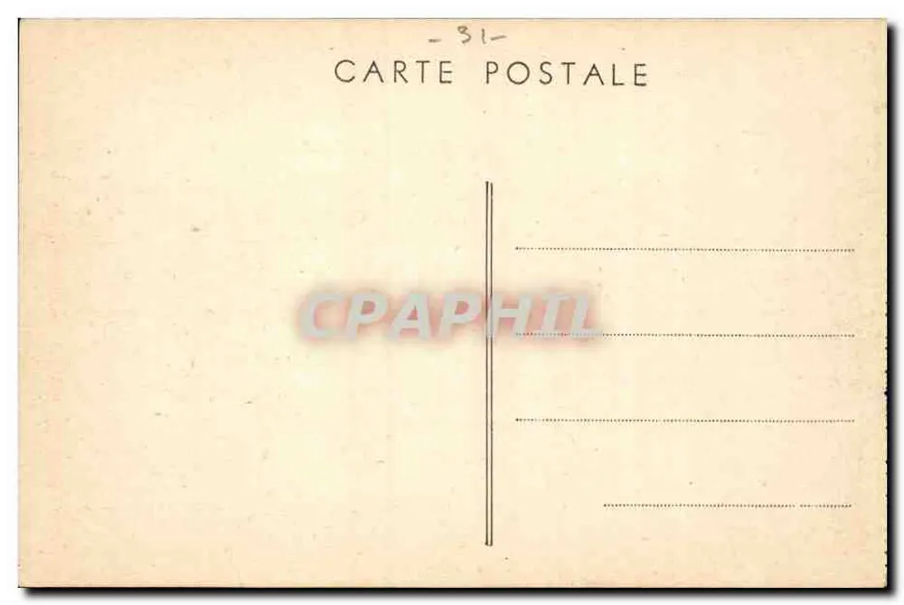 Toulouse (Hte-Gar.) — O Ponte de pedra — Combier Imp. Macor - Verso