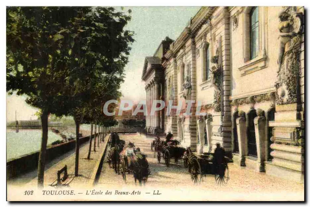 Toulouse — A Escola dos Belos-Artes — n°102 - Frente