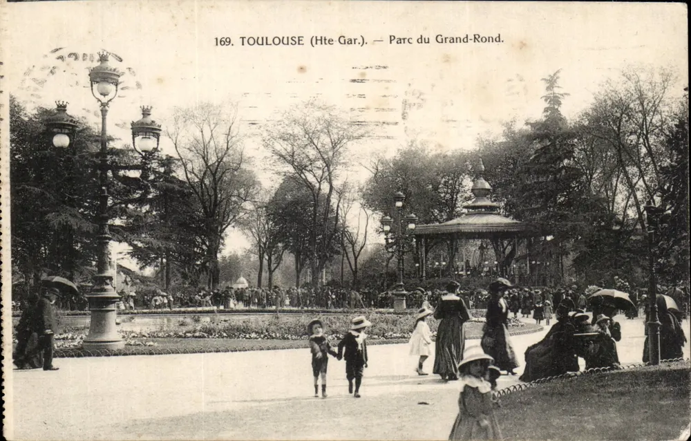 Toulouse (Hte Gar.) — Parque do Grand-Rond — Editor desconhecido, n° 169 - Frente
