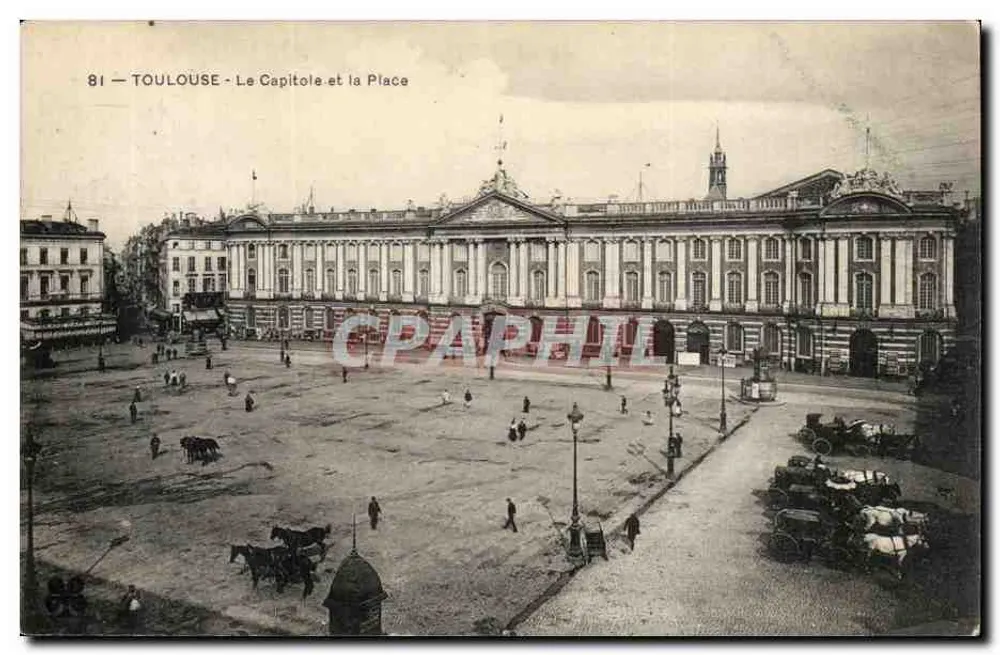 Toulouse - O Capitólio e a Praça — n° 81 - Frente