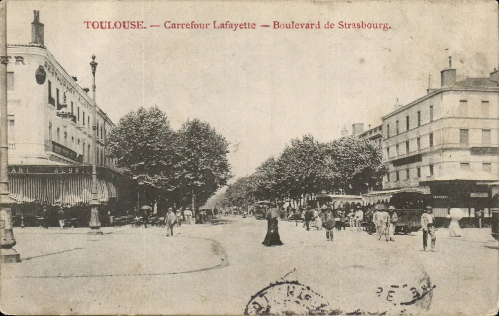 Toulouse — Kreuzung Lafayette — Boulevard de Strasbourg - Vorderseite