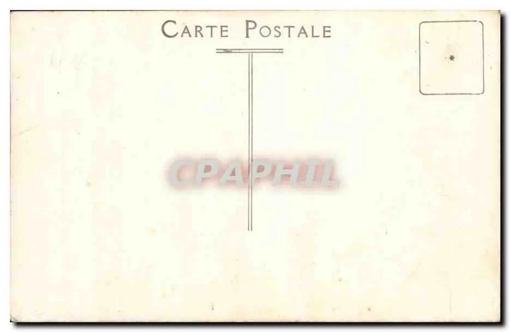 Soldado em uniforme — pose ao ar livre — Carte Postale - Verso