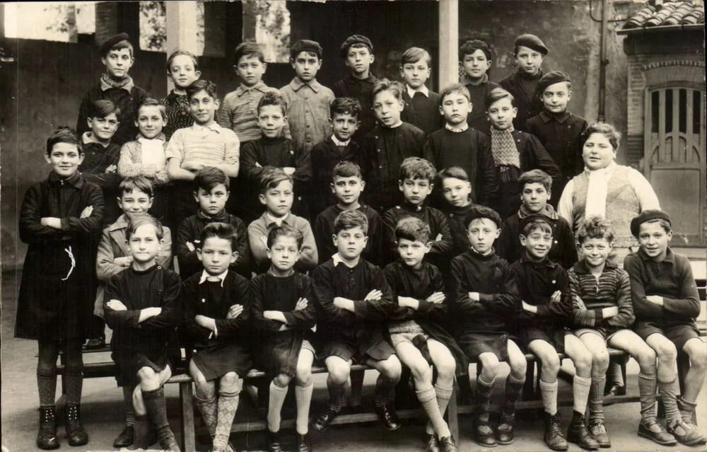 Grupo de crianças — escola — Carte Postale - Frente
