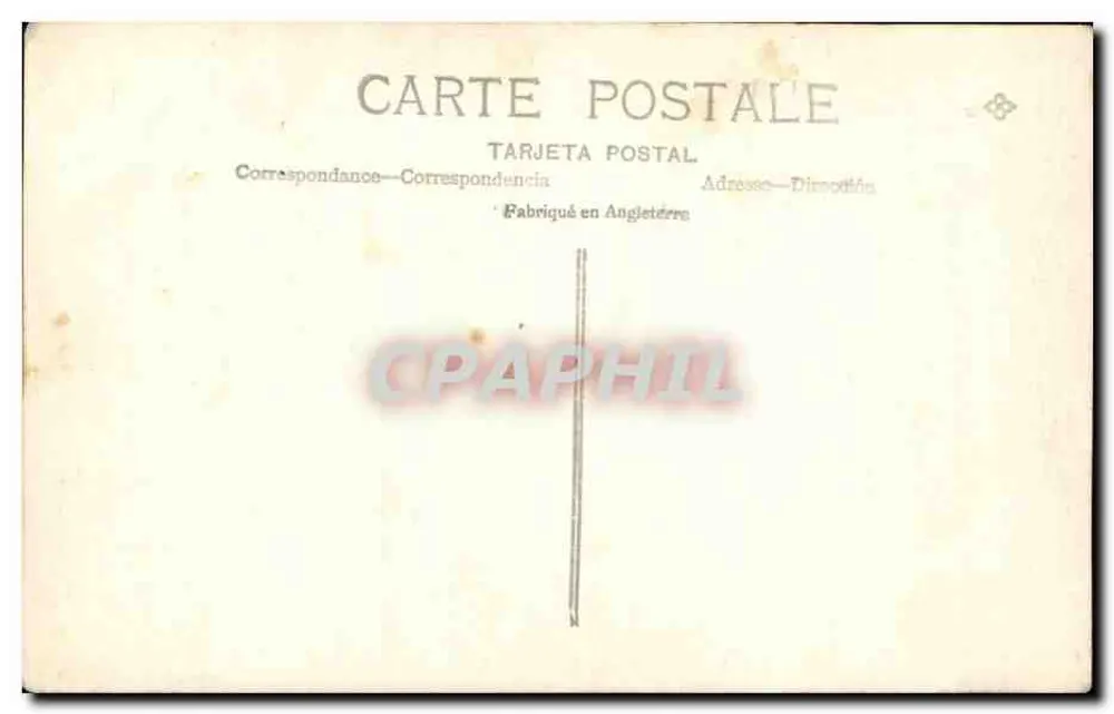 Festa nacional — celebração com bandeiras francesas — editor não identificado - Verso