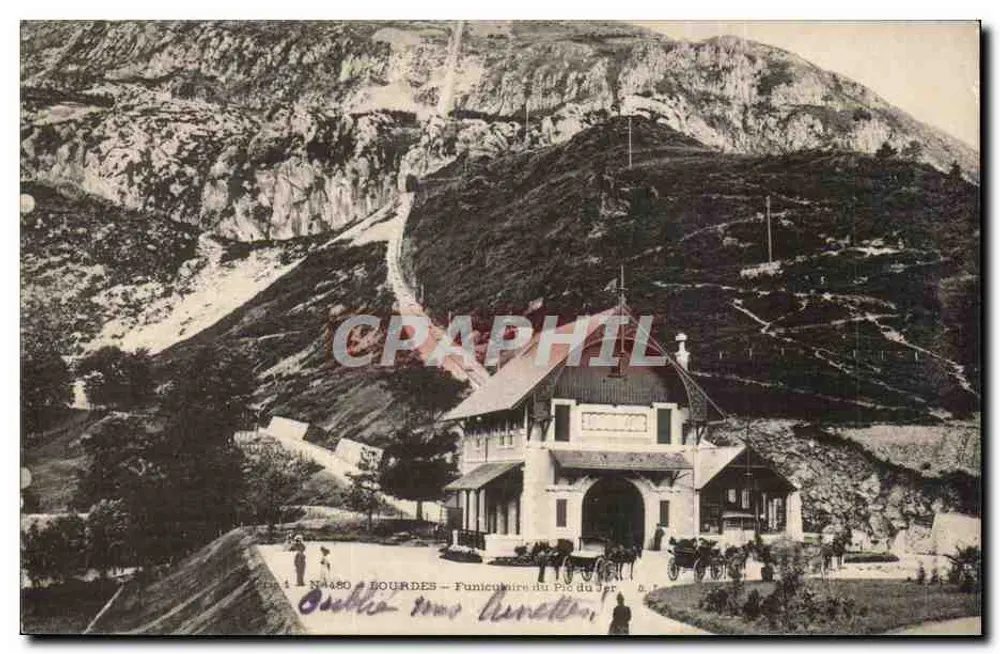 Bourdes — Funicular do Pic du Jer — N°480 - Frente