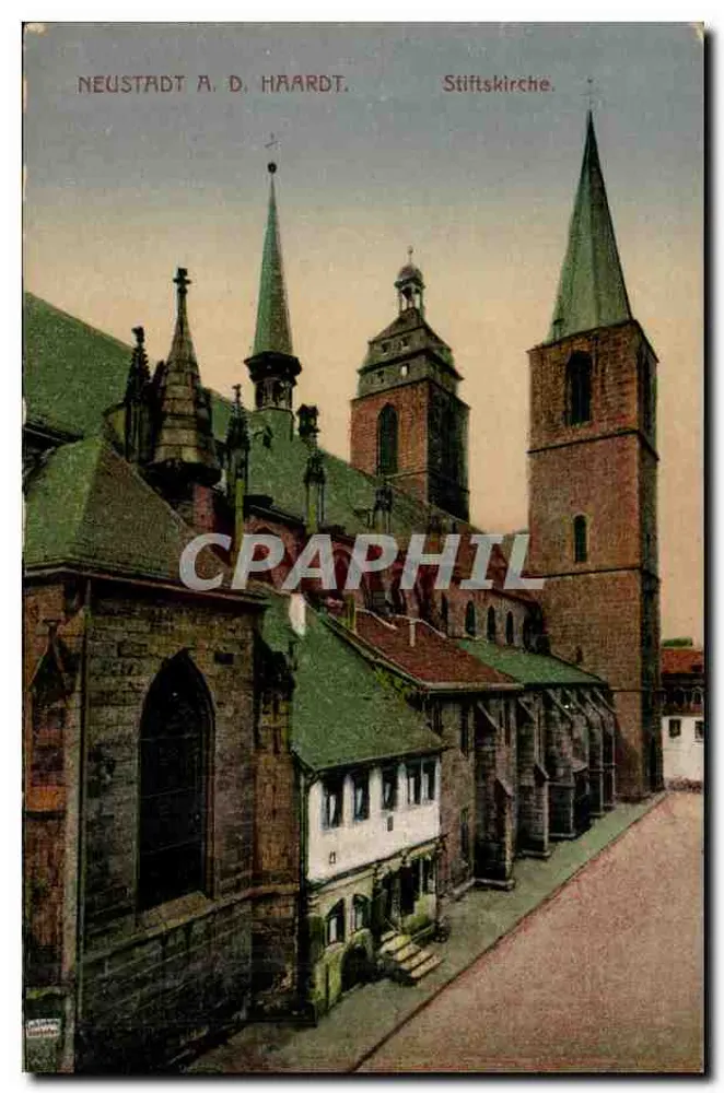 Neustadt a.d. Haardt — Stiftskirche — Verlag nicht sichtbar - Vorderseite