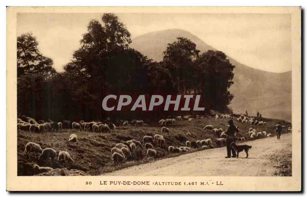 Le Puy-de-Dôme — Höhe 1.467 m — LL - Vorderseite