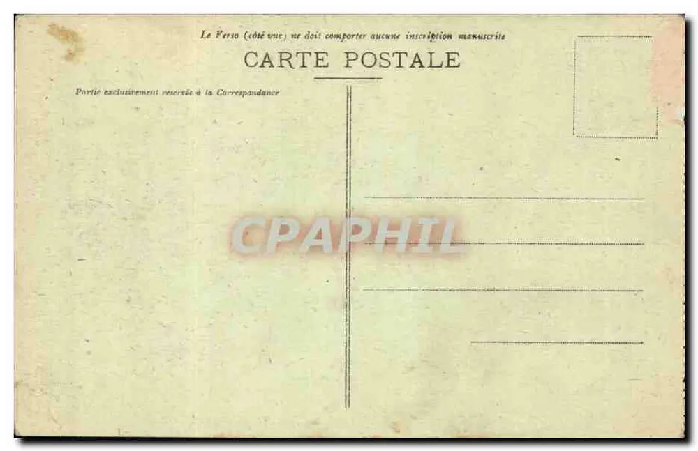Fontainebleau-Wald — Eingang zum Wüstenbereich Apremont — n° 387 - Rückseite
