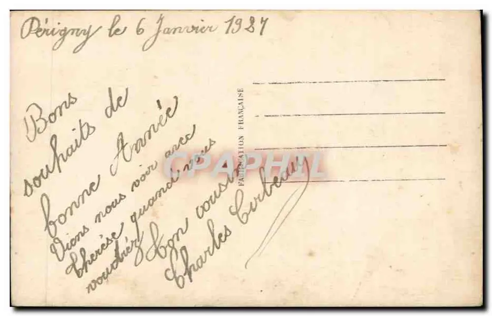 Giovane coppia — scena di tenerezza — SAPI Parigi 1889 - Verso