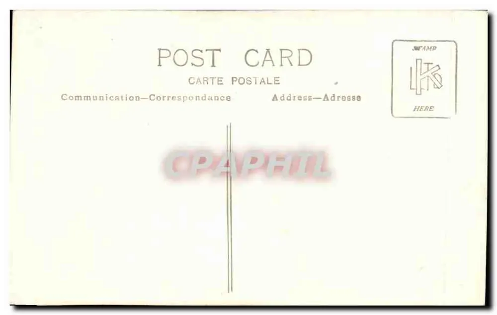 Porträt eines Paares — Ära 1910-1920 — Seriennummer nicht sichtbar - Rückseite