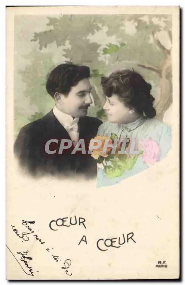 Herz an Herz — M.P. Paris — Verleger M.P. Paris, Seriennummer nicht sichtbar - Vorderseite