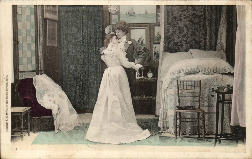 Hochzeit — Fotografisches Motiv — Verlag E. Le Debry, Paris, n°2 - Vorderseite