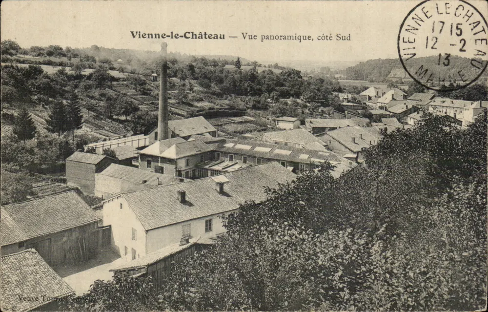 Vienne-le-Château — Panoramablick, Südseite — Verve Tomoy - Vorderseite