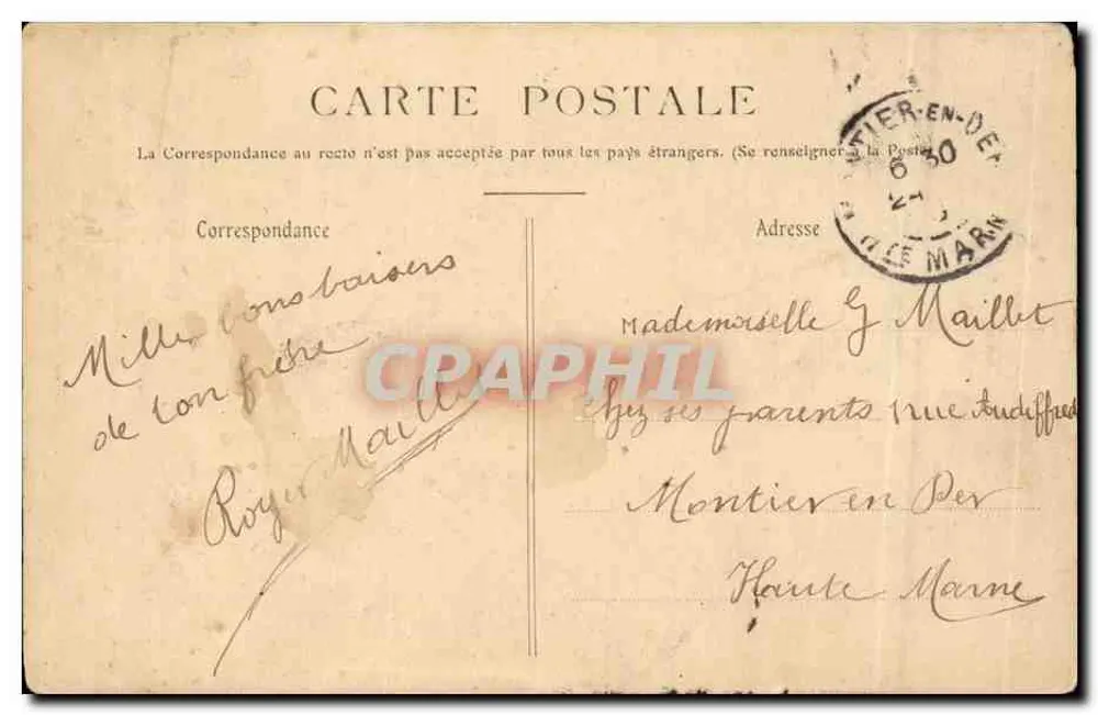 Reims — Rue Colbert — J.S.R. - Verso