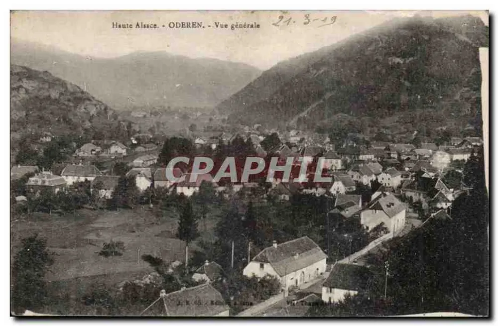 Oderen — Vista geral — Edição J. K. 63, Thann - Frente