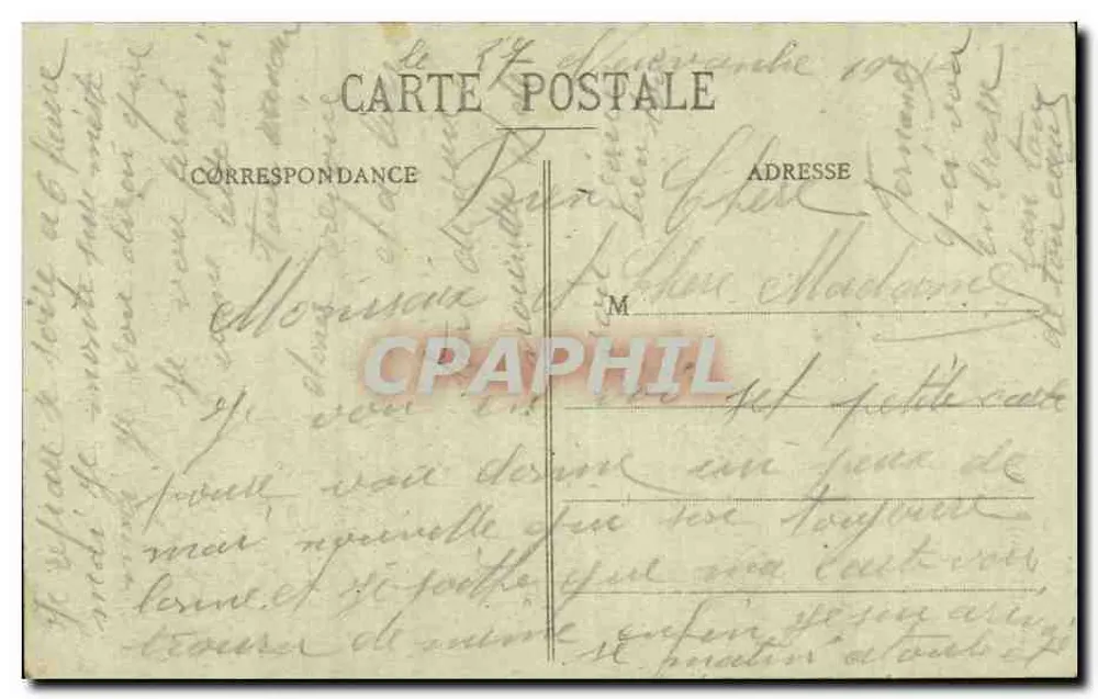 Fontaine Curel — Toul Pitoiresque — Gesellschaft von Toul - Rückseite