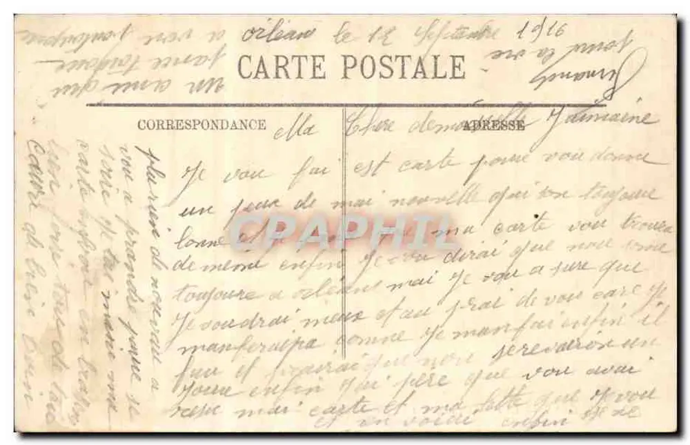Orléans — Place Gambetta und Kirche Saint-Paterne — LL, n°179 - Rückseite