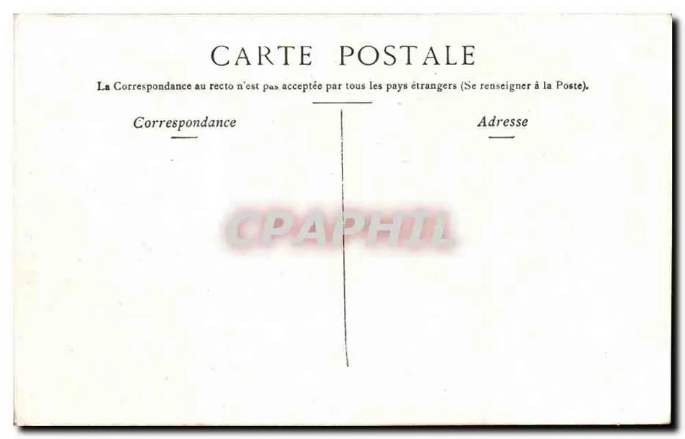 Angers — Bispo — Staerck Paris - Verso