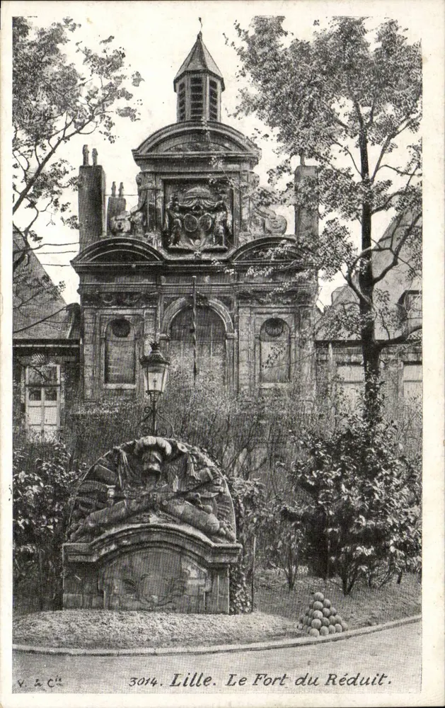 Lille. Het Fort van Réduit — uitgever V. & Cie, n° 3014 - Voorkant