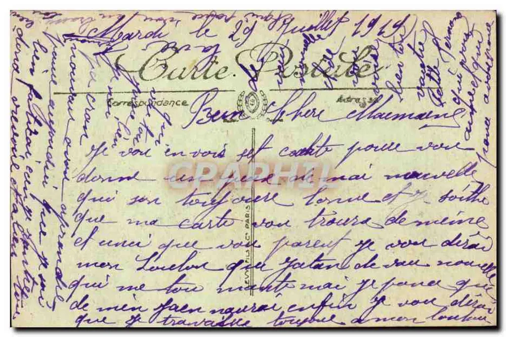 Amiens — Passage de la Comédie — Prud'homme, Editora - Verso