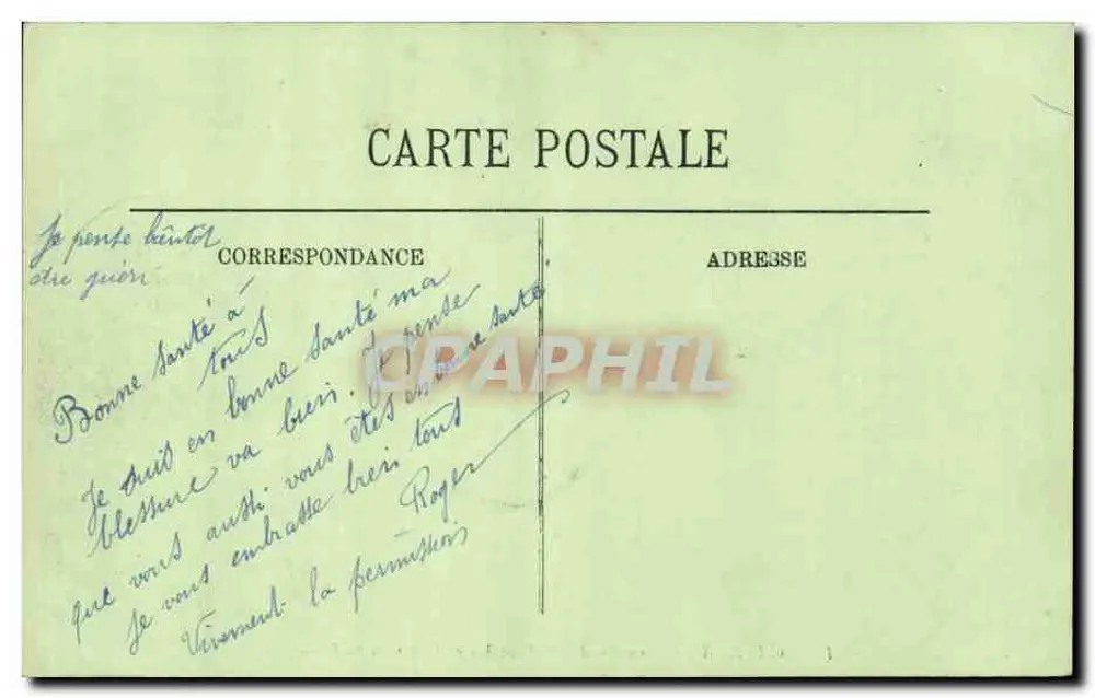 CAYEUX — Promenade des Planches und Villen des Südens — LL. - Rückseite