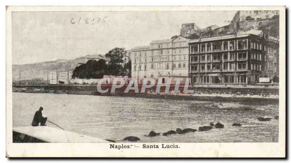 Naples — Santa Lucia — unbekannter Verlag, Seriennummer 61875 - Vorderseite