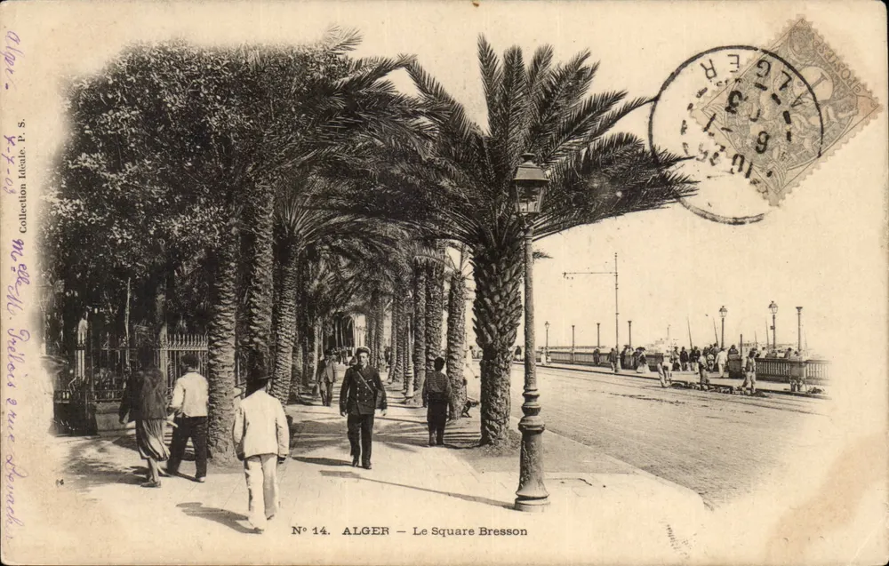 ALGER — O Square Bresson — Coleção Ideal, N° 14 - Frente