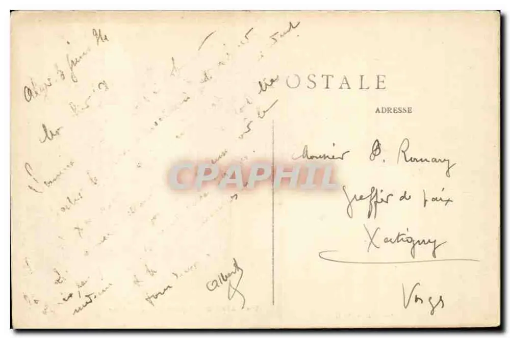 ALGER — Praça da Régence — Coleção Ideal P. S. n°128 - Verso