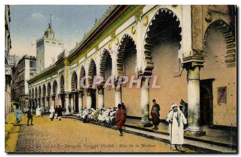 Meknès - Moschee Djemâa Djedid - Rue de la Marine - Vorderseite