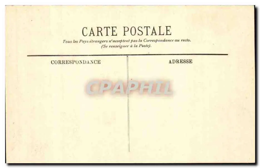 Alger — Die Neue Medersa — LL. n°115 - Rückseite