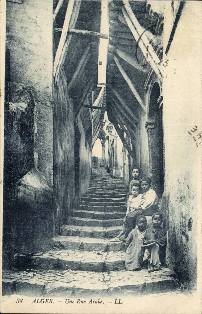 अल्जीर — एक अरबी गली — एलएल. संख्या 38 - आगे