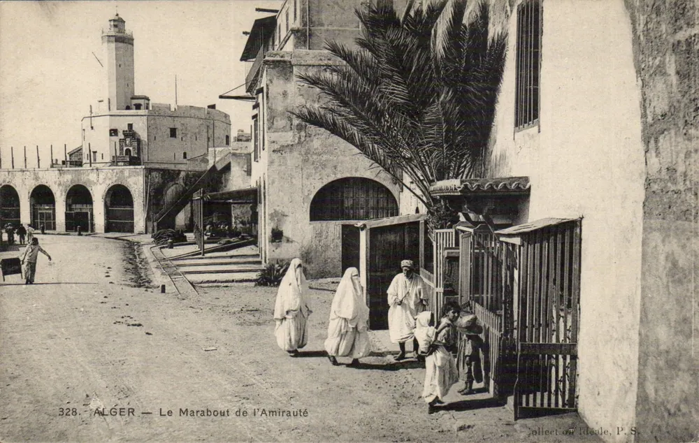 Algier — Die Moschee der Amirauté — Sammlung P. S. - Vorderseite