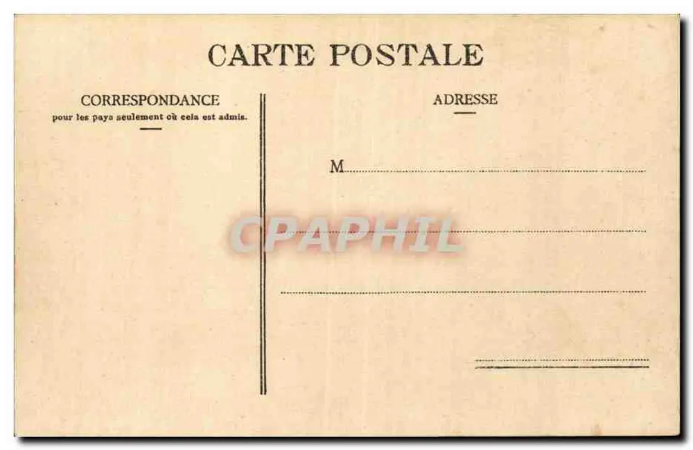 Alger — Eingang zum Sommerpalast des Gouverneurs — Photogled Co. Edition, Zürich, Nr. 3458 - Rückseite