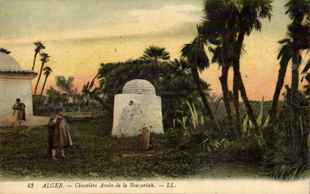 Algier - Arabischer Friedhof von Bouzaréah — LL. n°43 - Vorderseite