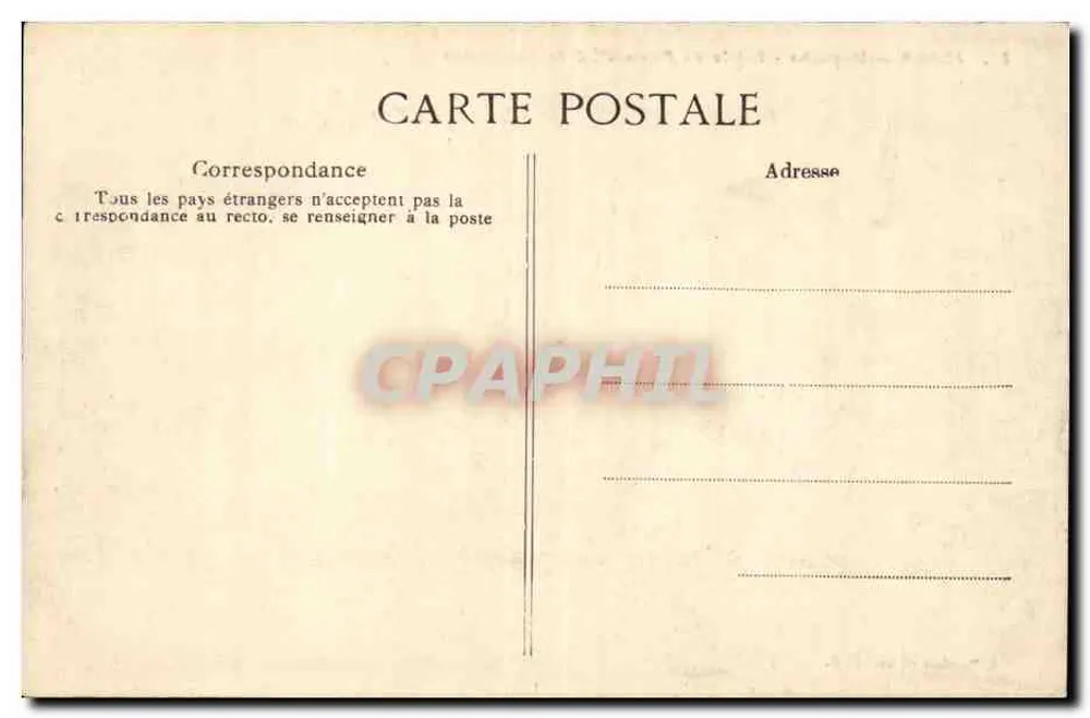 ALGER — Mustapha — Eingang zum Sommerpalast des Gouverneurs — Collection Idéale, P. Ś. - Rückseite