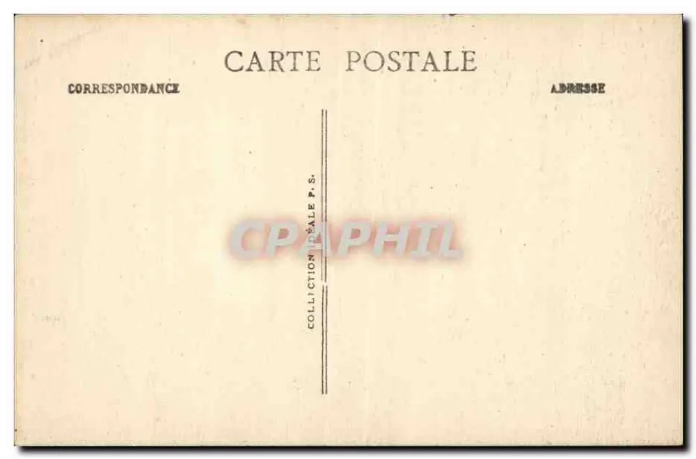 Algier - Eine Straße in der Kasbah — Verlag P.S. n°111 - Rückseite