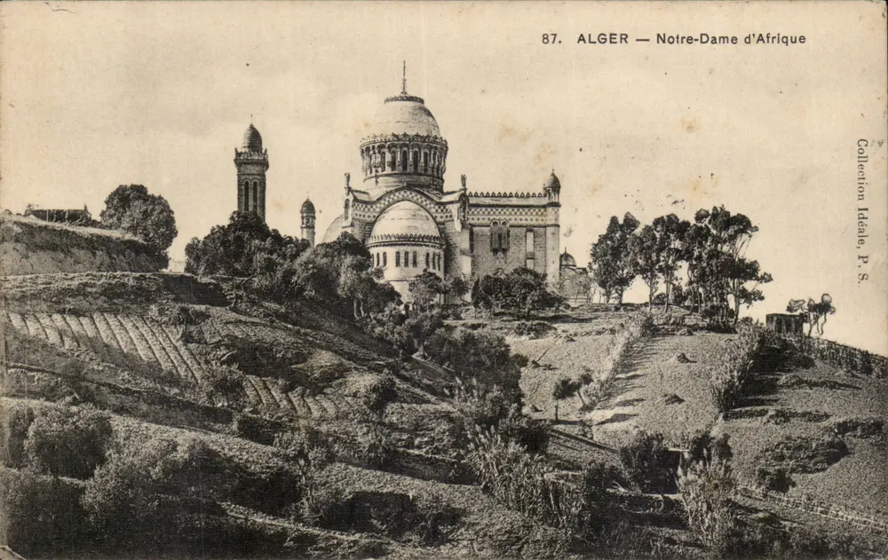 ALGER — Nossa Senhora da África — Coleção Ideal, P.S. - Frente