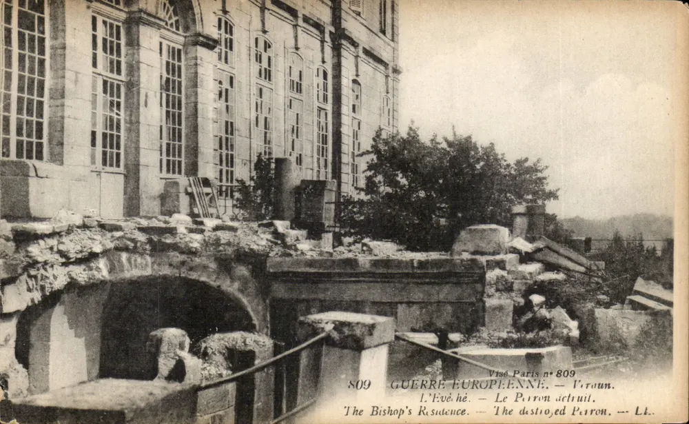 O Bispo — O Patrão destruído — Vise Paris n°809 - Frente