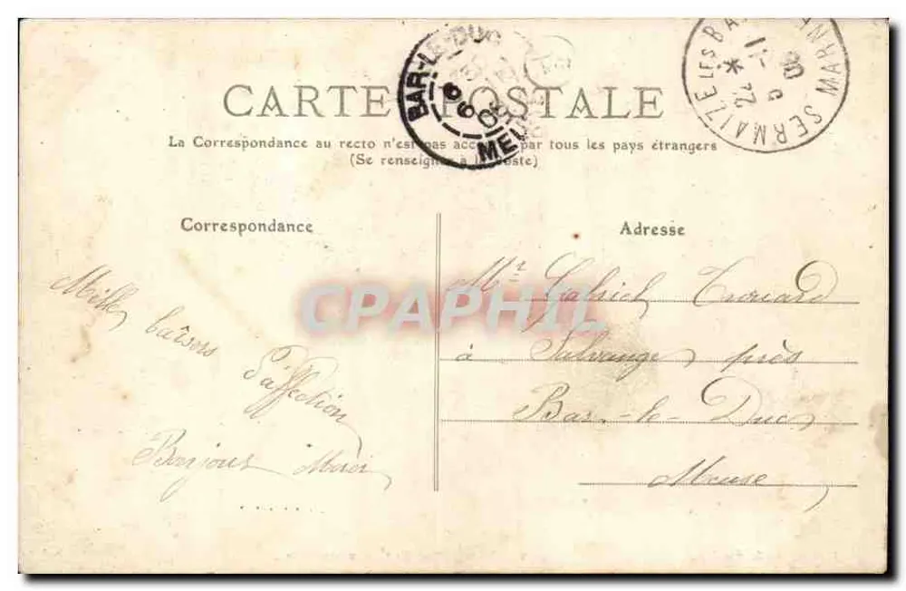 Verdun — Rue de l'Hôtel-de-Ville — La Lorraine Illustrée - Rückseite