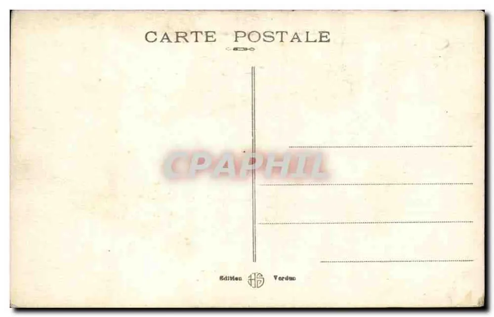 Verdun — Kasernen Miribel — 4. R.D.P. - Rückseite