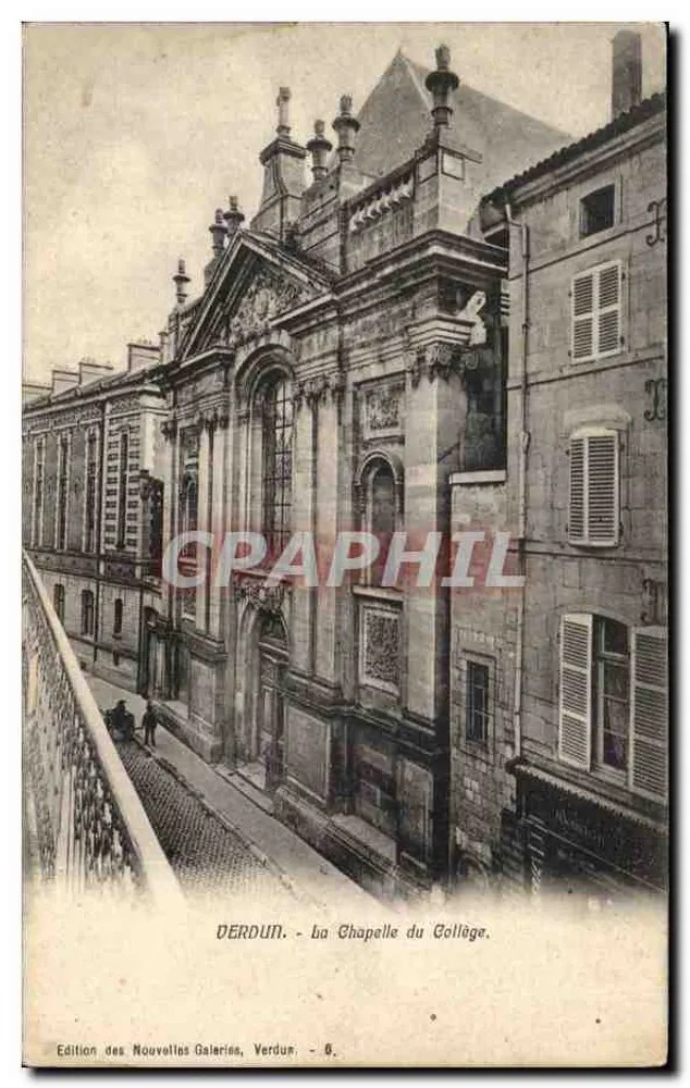 Verdun - A Capela do Colégio — Edição das Novas Galerias, Verdun - 6. - Frente