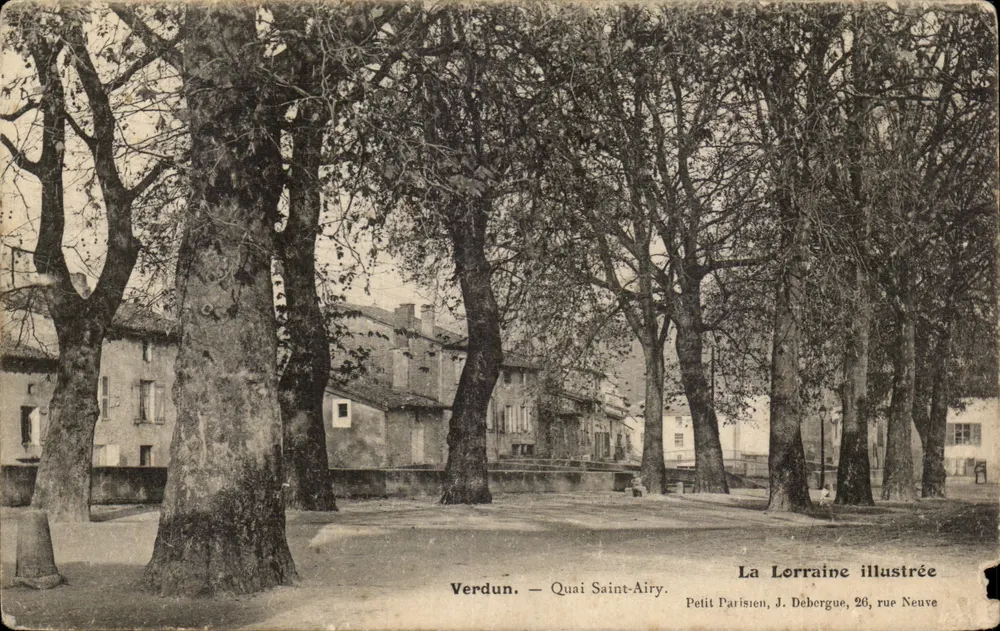 Verdun — Quai Saint-Airy — La Lorraine illustrée - Frente