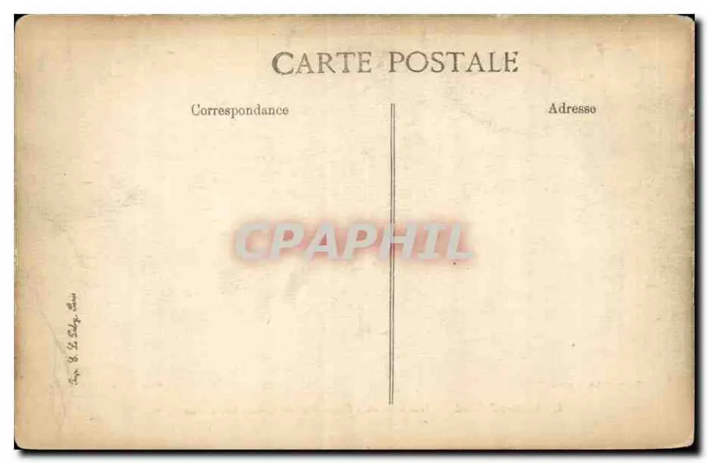 Bar-le-Duc — Innenansicht der Schule Andoir (Historisches Denkmal) — Verlag La Civotte, n°5 - Rückseite