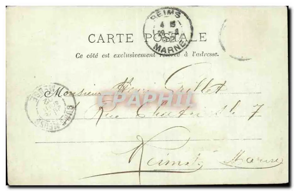 Eingang zur Stadt, Südseite — Dun-sur-Meuse — Librairie Lecrèjou-Dominé - Rückseite