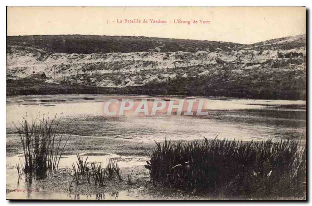 L'Étang de Vaux — La Battaglia di Verdun — Foto Genun - Recto