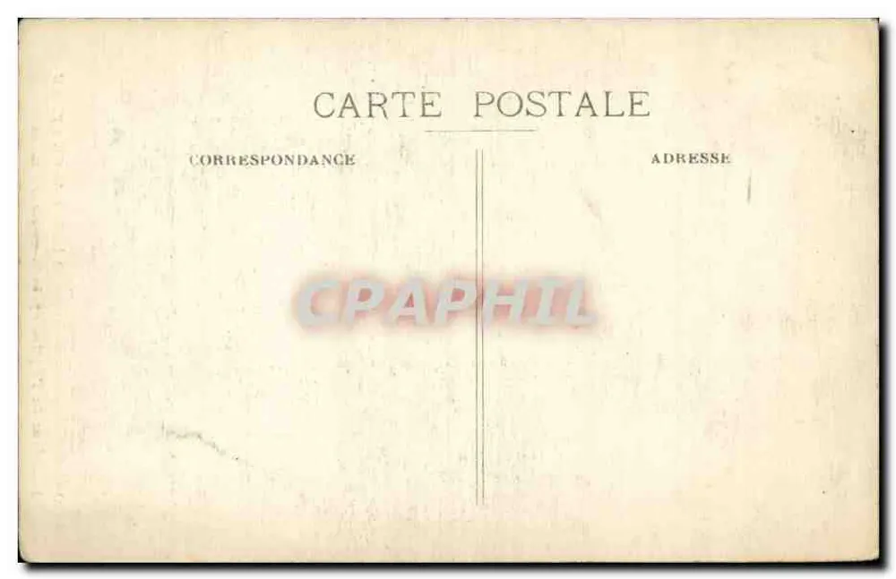 Innenraum der Kirche nach dem Bombenangriff — Vienne-le-Château — Argonne - Rückseite