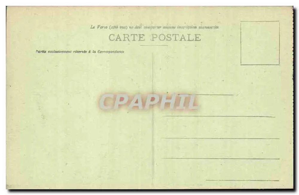 Troyes (Aube) - O Jardim da Prefeitura — Ch. Granddidier, fot.-edit., Troyes - Verso